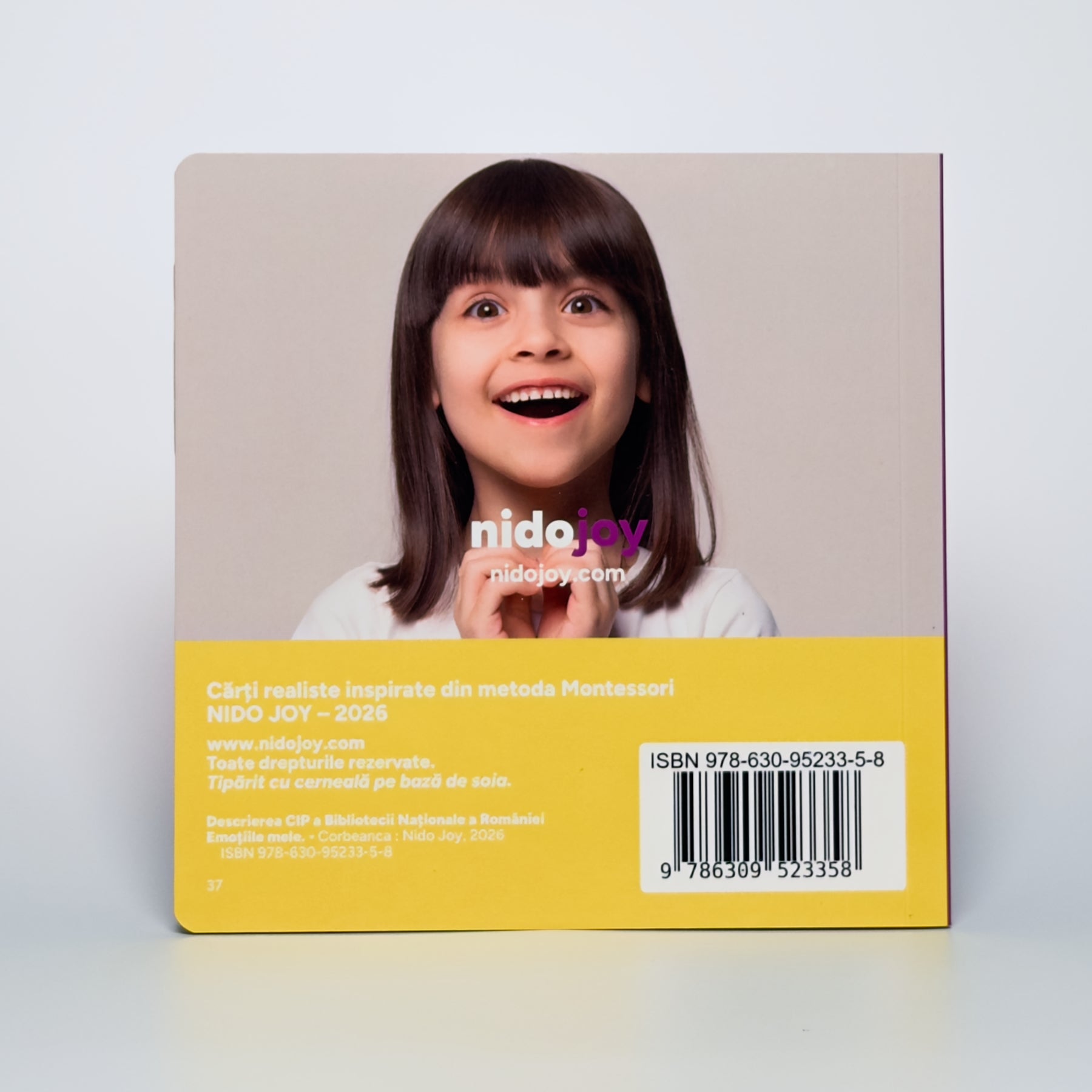 „Emoțiile mele” – Carte cartonată