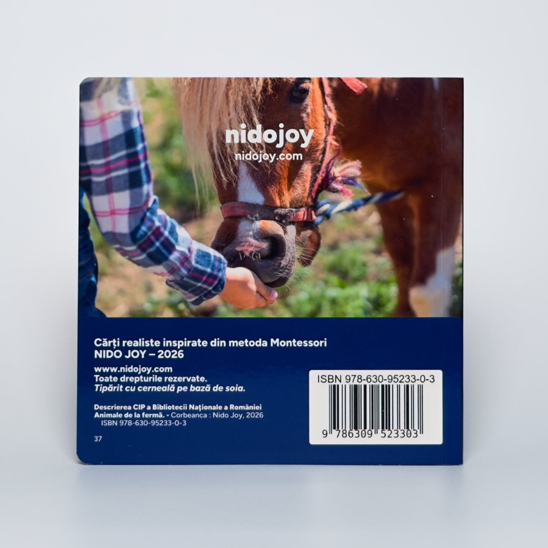 „Animale de la fermă” – Carte cartonată